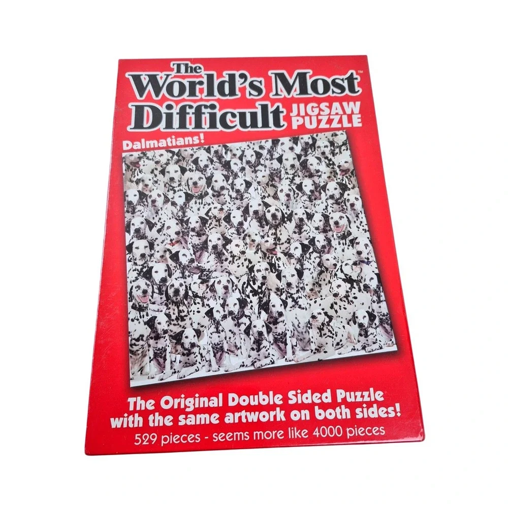Paul Lamond Games Jigsaw Puzzle Unisex OS Red New Dalmatians Double Sided 529pc